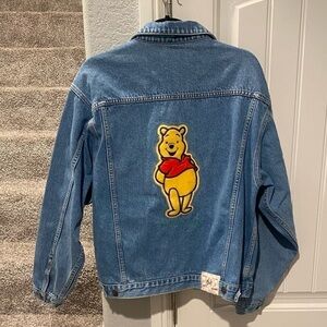 Vintage Winnie The Pooh Denim jacket size large